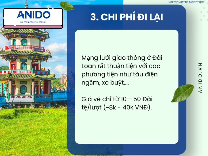 Du Học Và Chi Phí Sinh Hoạt Ở Đài Loan