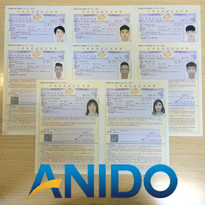 Kêt quả visa 4/2018